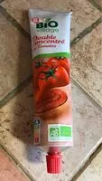 Mängden socker i Double concentré de tomates