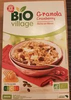 Mängden socker i Granola cranberry