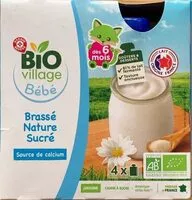 Mängden socker i Brassé nature sucré