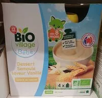 Mängden socker i Dessert semoule saveur vanille