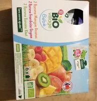 Mängden socker i Purée de fruits