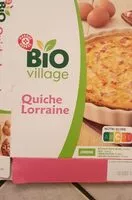 Mängden socker i Quiche Lorraine bio