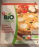 Mängden socker i Tarte tomates chevre et couregettes