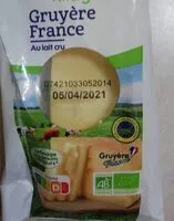 Mängden socker i Gruyère France