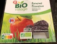 Mängden socker i Bio village - Compote pomme pruneau