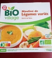 Mängden socker i Mouliné de légumes variés