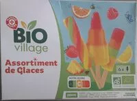 Mängden socker i Assortiment de Glaces