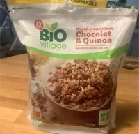 Mängden socker i Muesli croustillant Chocolat&Quinoa