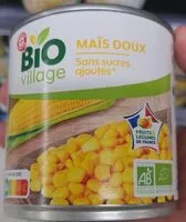 Mängden socker i Mais doux sans sucre ajouté