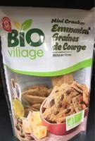 Mängden socker i Mini crackers emmental graines de courge