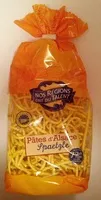 Mängden socker i Pâtes d'Alsace Spaetzle (7 Œufs Frais par kilo de semoule)