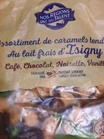 Mängden socker i Caramels lait Isigny