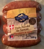 Mängden socker i Diots fumés de Savoie