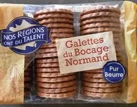 Mängden socker i Galettes du Bocage Normand