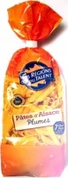 Mängden socker i Pâtes d'Alsace Plumes (7 Œufs Frais par kilo de semoule)
