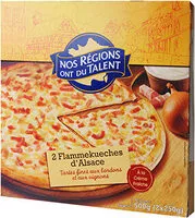 Mängden socker i 2 Flammekueches