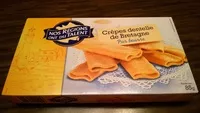 Mängden socker i Crêpes dentelle de Bretagne Pur beurre