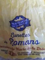 Mängden socker i Lunettes De Romans Fraise