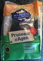 Mängden socker i Pruneaux d'Agen avec noyaux