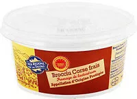 Mängden socker i Brocciu corse AOP 40%mg