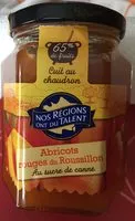 Mängden socker i Abricots rouges du Roussillon