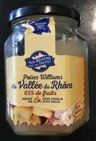 Mängden socker i Poires Williams de la Vallée du Rhône