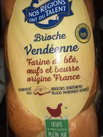 Mängden socker i Brioche vendéenne