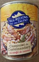 Mängden socker i Cassoulet de Castelnaudary au confit de canard