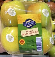 Mängden socker i Pomme du Limousin A.O.P