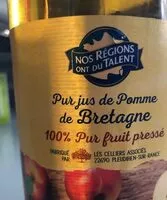 Mängden socker i Jus de pomme de Bretagne