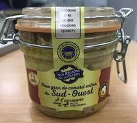 Mängden socker i Foie Gras de canard entier du Sud-Ouest