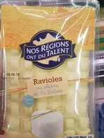 Mängden socker i Ravioles au chèvre de la Drôme