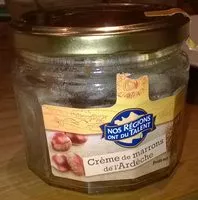 Mängden socker i Crème de marron de l'Ardèche