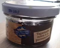Mängden socker i Tapenade Noir Provence, Nos Régions Ont Du Talent