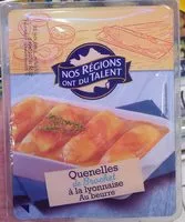 Mängden socker i Quenelles à la Lyonnaise au Brochet au Beurre