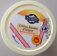 Mängden socker i Crème fraîche d'Isigny