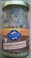 Mängden socker i Moutarde à l'ancienne au vin blanc de Bourgogne