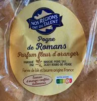 Mängden socker i Pognes De Romans Fleur Oranger, Nos Régions Ont Du Talent 400g