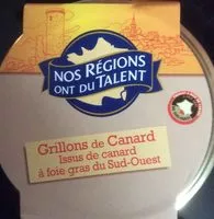 Mängden socker i Grillons De Canard Du Sud-ouest