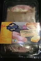 Mängden socker i 2 Galettes de Bretagne Jambon et Emmental