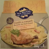 Mängden socker i Confit de canard du sud ouest