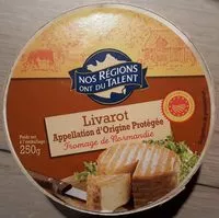 Mängden socker i Livarot AOP (22% MG)