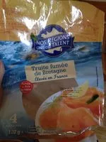Mängden socker i Truite fumée de Bretagne