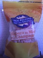 Mängden socker i Bonbons au Miel de la Champagne