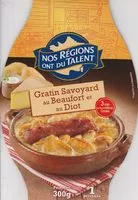 Mängden socker i Gratin Savoyard au Beaufort et au Diot