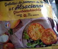 Mängden socker i Galettes de Pommes de terre à l'alsacienne