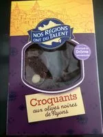 Mängden socker i Croquants olives nyons NRDT