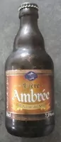 Mängden socker i Bière Ambrée de garde du Nord-Pas-de-Calais