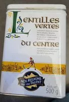 Mängden socker i Lentilles vertes du Centre