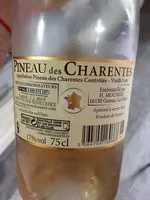Mängden socker i Pineau blanc Charentes 17% vol Nos Régions Ont Du Talent